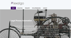 Desktop Screenshot of lexalgo.com